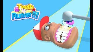 Teeth Runner Чистим зубы залипательная игра