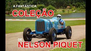Nelson Piquet e sua fantástica coleção de carros antigos