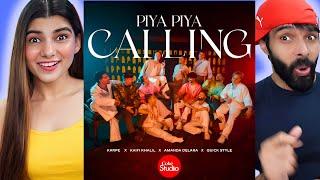 Piya Piya Calling Reaction  Coke Studio Pakistan  S15  Karpe Kaifi Khalil  Amanda  Quick Style