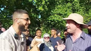 ZI0NIST Challenges Ali Dawah End Up Crying Speakers Corner