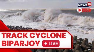 Cyclone Biporjoy Live  High Tides In Mumbai  Gujarat On Orange Alert  Biporjoy Landfall Soon