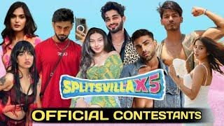 Splitsvilla Season 15 Official Contestants Name  Splitsvilla x5 All Contestants List  Mtv