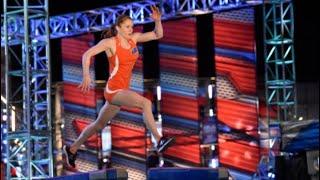 Olivia Vivian’s Stage 1 Run USA vs. the World - American Ninja Warrior 2020