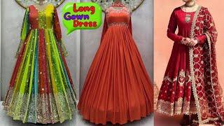 latest partywear long gown dress  gaun dress design  #longdress #partywear #gown #2024  #fashion