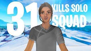 31 Kills Solo Squad  Console - Fortnite