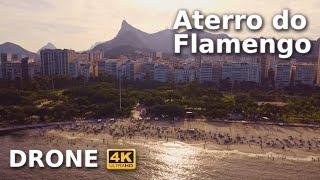 Aterro do Flamengo - Rio de Janeiro - Drone 4k