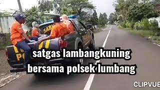 Satgas lambangkuning bersama polsek lumbang