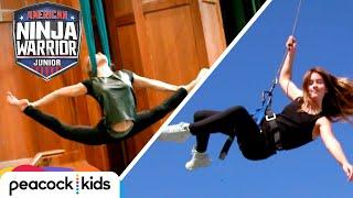AMERICAN NINJA WARRIOR JUNIOR  Kid Stuntwoman Faces Off with Aerial Acrobat