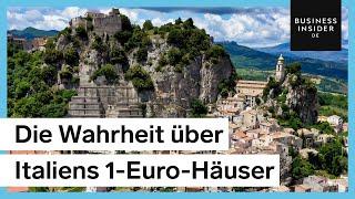 Dörfer in Italien verkaufen Häuser für 1 Euro - doch es gibt einen Haken