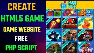 100% Google AdSense Approval Gaming PHP Script  How To Create html5 Gaming Website 2024