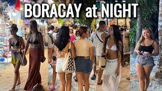 BORACAY at NIGHT  LaBoracay 2024 Nightlife Tour in Boracay Island Philippines