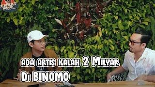 indra kenz tau ada artis kalah 2M di binomo