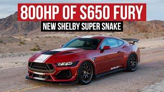 FIRST LOOK At The All-New 800hp 2024 Shelby Super Snake