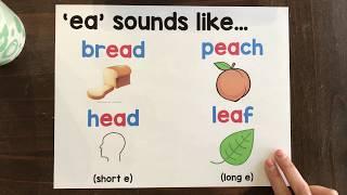 Phonics Lesson ea