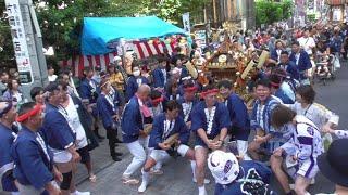 町田天満宮秋季例大祭_2の2・原町田二丁目町内会神輿渡御～着輿・各会神輿 20230924