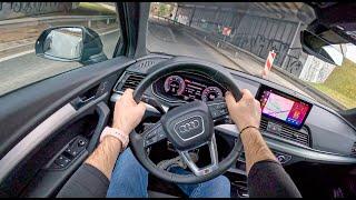 2024 Audi Q5 Sportback  2.0 TDI 204H  POV Test Drive