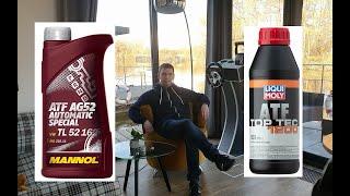 MANNOL против LIQUI MOLY тест ATF жидкостей для АКПП