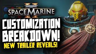 Space Marine 2 CUSTOMIZATION BREAKDOWN Things you may have missed