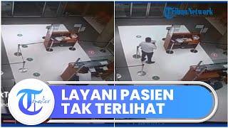 Terekam CCTV Staf Rumah Sakit Ini Layani Pasien Tak Terlihat Syok saat Konfirmasi ke Dokter Jaga