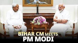 Chief Minister of Bihar Shri Nitish Kumar meets Prime Minister Modi