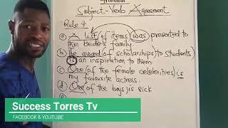 Concord Subject-Verb Agreement-Part two Episode 4