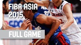 Japan v Philippines - Semi-Final - Full Game - 2015 FIBA Asia Championship