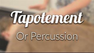 No 10 Tapotement percussion