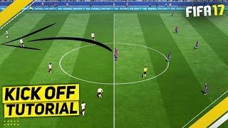 HOW TO SCORE DIRECTLY FROM KICK OFF IN FIFA 17 - TUTORIAL  BEST ATTACKING TRICKS