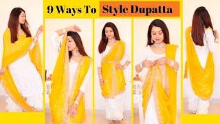 MUST Try Dupatta Styles  How to Style Dupatta with Punjabi Suits gulz_Beauty