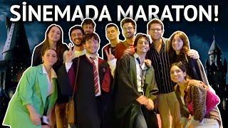 SİNEMADA HARRY POTTER MARATONU YAPTIK  VLOG