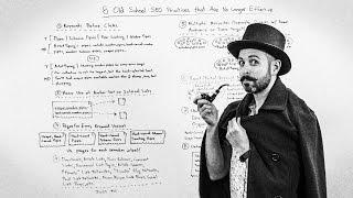 8 Old School SEO Practices That Are No Longer Effective - Whiteboard Friday