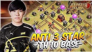 New base  Th10 war base layout Clash of clans