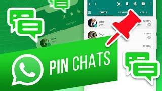 How to Pin WhatsApp Conversations to the Top of the Chat List  Keep Your Chats Organised