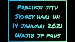 prediksi sydney 14 januari 2021 bbfs 5 digit target JP 432D wajib