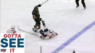 GOTTA SEE IT  Ryan Reaves Buries Tom Wilson Twice In Eight Seconds