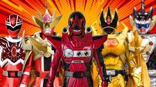 Animation  Reiwa Super Sentai Power Up Forms Henshin Together