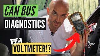 CAN Bus Quick Check With Multimeter  CAN Bus Diagnostics  Mechanic Mindset