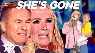 Britains Got Talent Weird baby join singing Shes Gone song On the world stage makes the judges cry