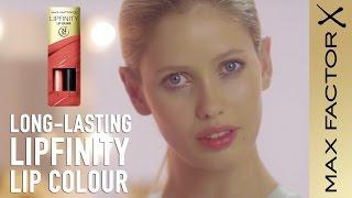 How to Apply Long-Lasting Lipstick  Max Factor Lipfinity Lip Colour