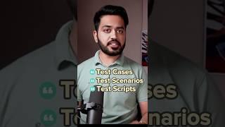 Test Cases Test Scenarios Test Scripts The Ultimate Comparison #shorts