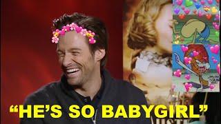 Hugh Jackman moments that make me giggle and kick my feet 