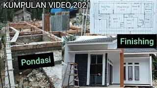 Cara membuat rumah dari pondasi sampai finishing TIME LAPSE