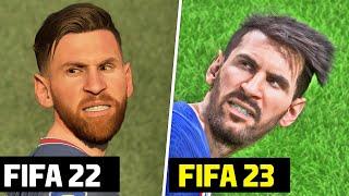 FIFA 23 vs FIFA 22  PC 4K Comparison - Next Gen vs Old Gen  Graphics Gameplay  Fujimarupes