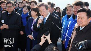 South Korean Opposition Leader Lee Jae-myung Is Stabbed  WSJ News