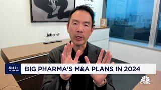 Pharma could see a wave of M&A activity in 2024 says Jefferies Michael Yee