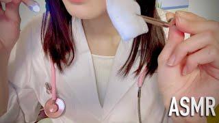 ASMR Ear Exam and Hearing Test Tingle sounds ENT doctor Soft spoken English【Subtitles】