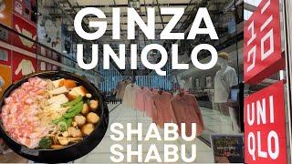 #1 WORLD’S Biggest UNIQLO GINZA flagship - Exclusive items & Shabu lunch