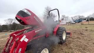 No Start? Farmers Hack for Clogged up DPF Filter on Branson Farm Tractor 