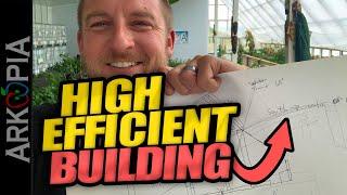 High Efficient Building Consultation - Greenhouse Passive Solar House Cold Climate Build Net Zero