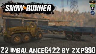 Обзор мода Z2balance6422 by zxp990 - Snowrunner - Снегоход - Дон - Промзона - #533